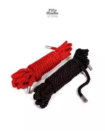 Set of 2 bondage ropes - Fifty Shades of Grey