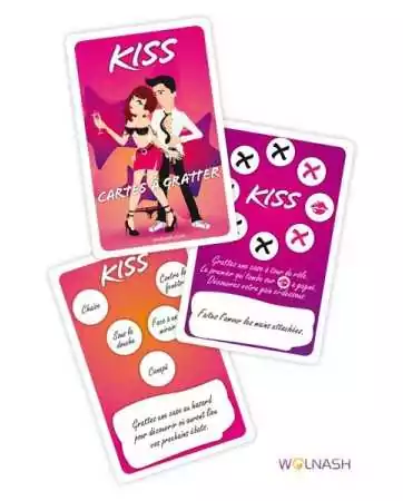 Cartes à gratter Kiss