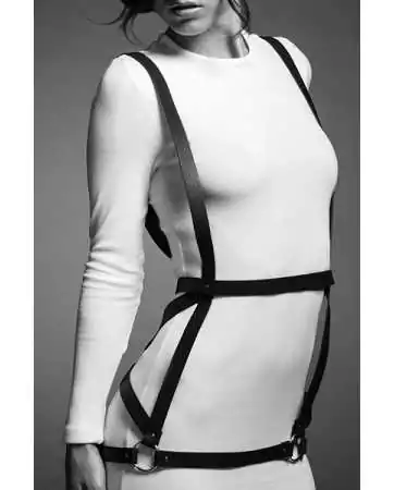 Robe harnais noire - Maze