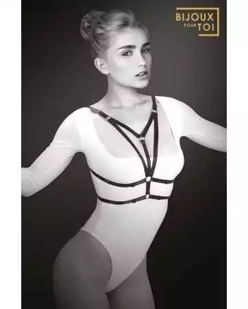 Laura's chest harness