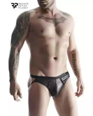 Jock strap black wetlook - Regnes