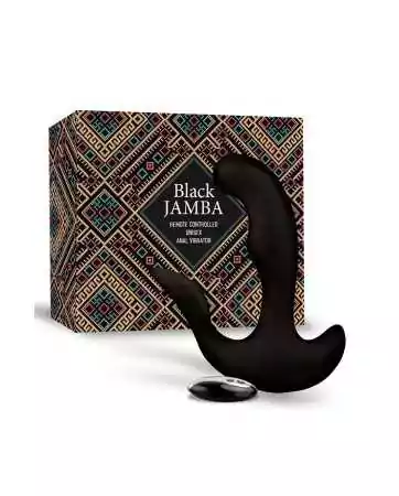Stimulateur anal vibrant télécommandé unisexe - Black Jamba