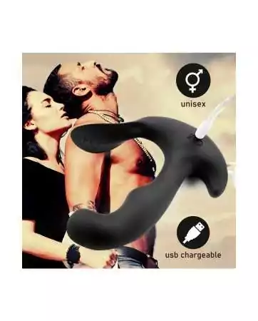 Stimulateur anal vibrant télécommandé unisexe - Black Jamba
