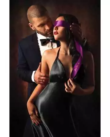 5 liens satin pourpre - Sweet Caress