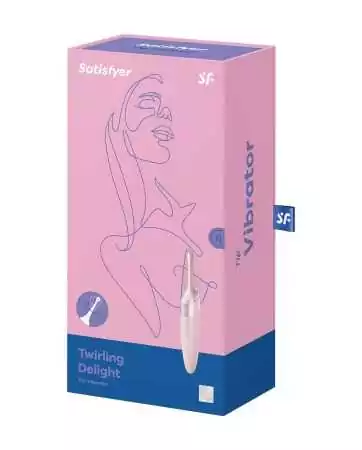 Stimulateur Twirling Delight Rose - Satisfyer