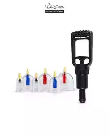 Coffret 6 ventouses Cupping Set - EasyToys Fetish Collection