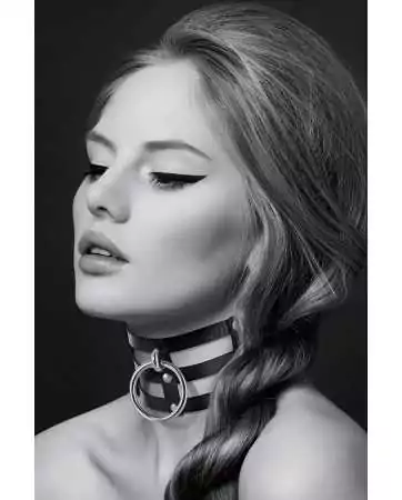 Fetish collar with large ring - Jewelry for You