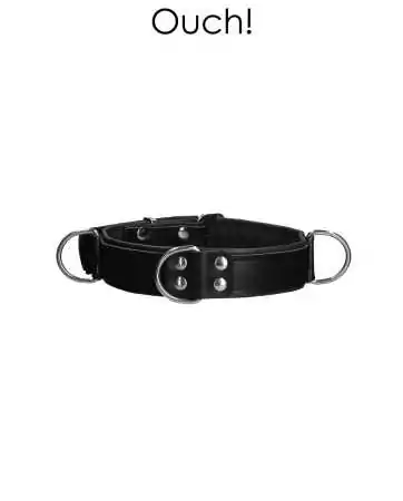 Collier Bondage Deluxe noir - Ouch!