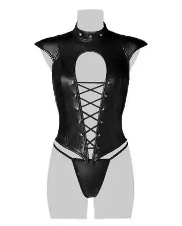 Corsage lacé sexy fetish - Grey Velvet