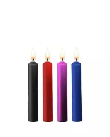 4 bougies SM colorées - Ouch!