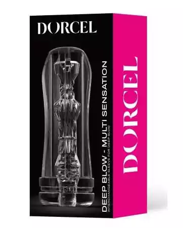 Gaine de masturbation Multi Sensation Deep Blow - Dorcel
