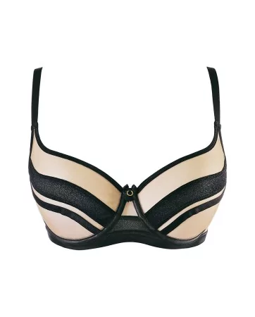 Soutien-gorge tulle noir V-10491 - Axami Soutien-gorge tulle noir V-10491 - Axami