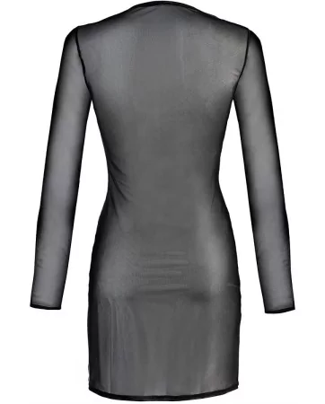 Robe tulle noir V-10639 - Axami