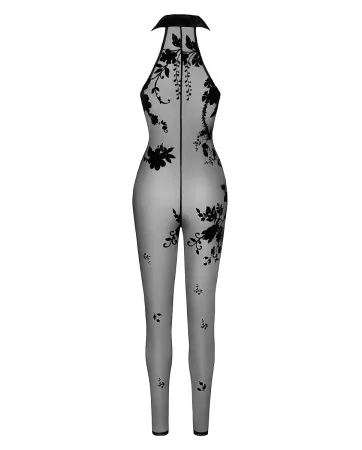 Combinaison zippée Ego F315 tulle floqué