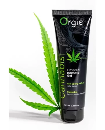 Lubrifiant eau Lube Tube Cannabis 100ml