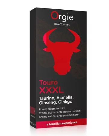 Crème pour améliorer l'érection Touro XXXL Power 15ml Crème pour améliorer l'érection Touro XXXL Power 15ml