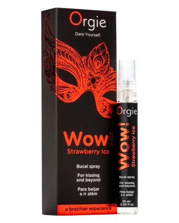 Spray buccal excitant Wow menthol fraise glaçé