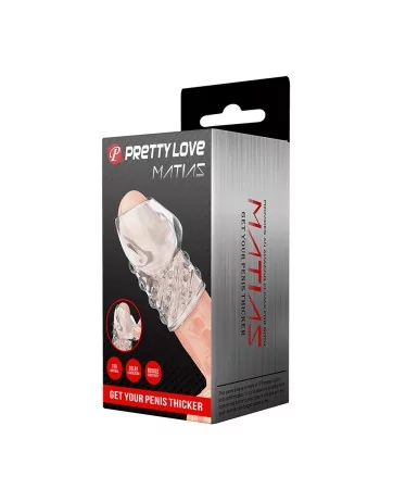 Gaine de pénis avec picots Matias