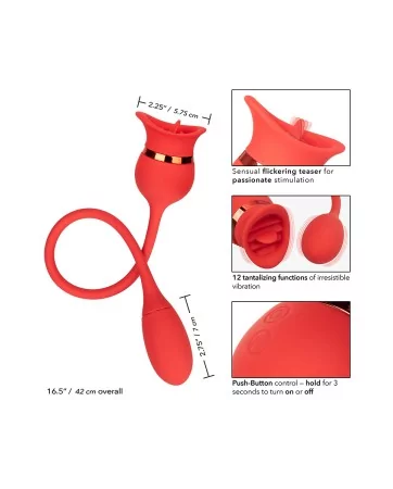 Double stimulateur French Kiss Casanova Double stimulateur French Kiss Casanova