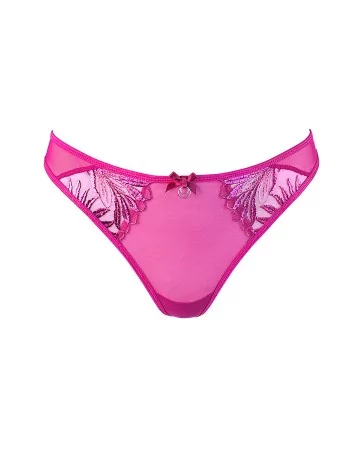 String Rose tulle et broderies V-10258 - Axami String Rose tulle et broderies V-10258 - Axami