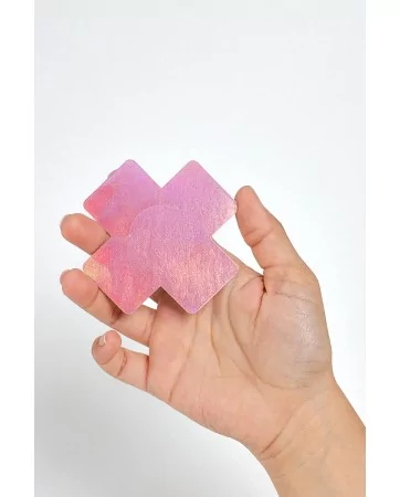 Cache-tétons croix Wow Boobs - Secret Play