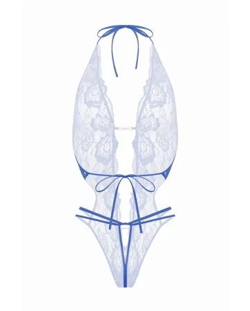 Body string ouvert Renee bleu - Christine