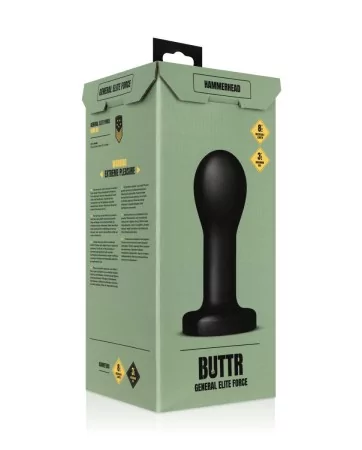 Plug anal Hammerhead 20,5 x 8,5 cm - Buttr