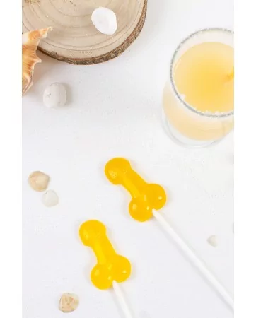 Sucette pénis pina colada avec alcool