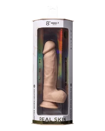 Gode Real Skin Model 1 flesh 21 cm - SilexD