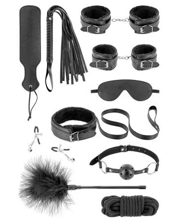 Coffret Bondage SM 10 pièces