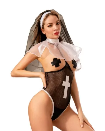 Déguisement sexy de nonne