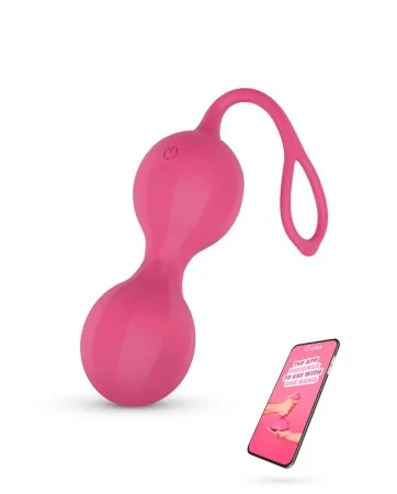 Boules de Kegel vibrantes connectées Stella - EasyConnect