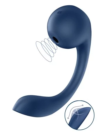 Double stimulateur Pro+ Wave 4 connecté - Satisfyer