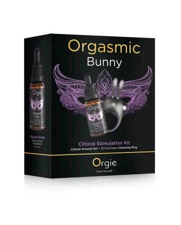 Kit de stimulation clitoridienne Orgasmic Bunny - Orgie