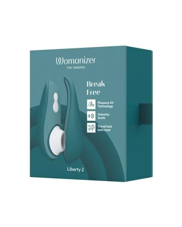 Womanizer Liberty 2 bleu pétrole