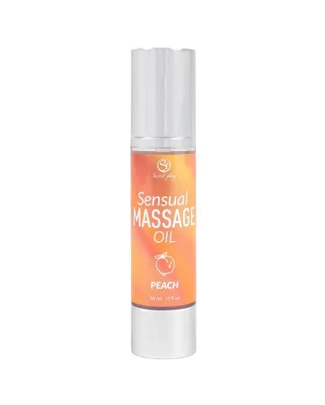 Huile de massage Pêche - Secret Play