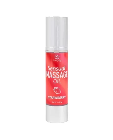 Huile de massage Fraise - Secret Play