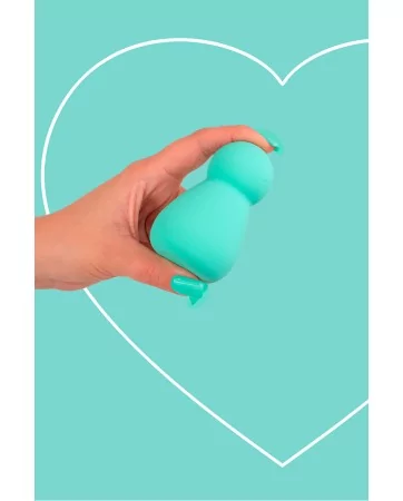Mini vibro rechargeable Applust vert - FairyGasm