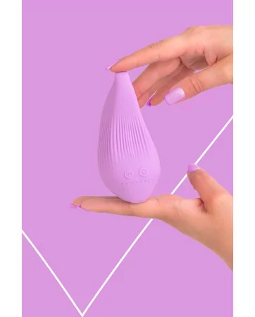 Mini vibro rechargeable DelightfulWave violet - FairyGasm