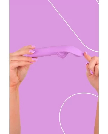 Vibro rechargeable LunaCharm violet - FairyGasm