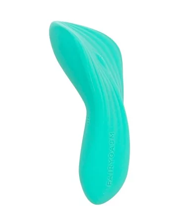 Mini vibro rechargeable SilkenTouch vert - FairyGasm