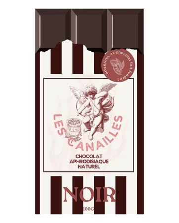 Chocolat noir - Tablette 100g - Les canailles
