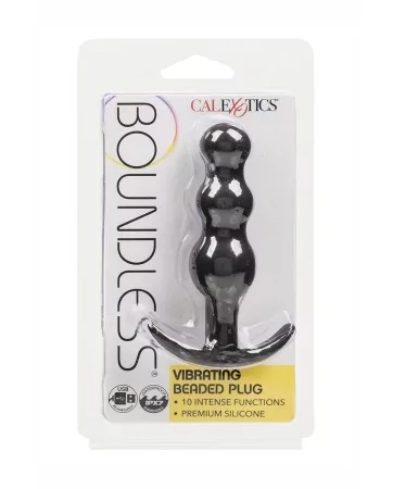 Plug anal Vibrant à perles - Calexotics