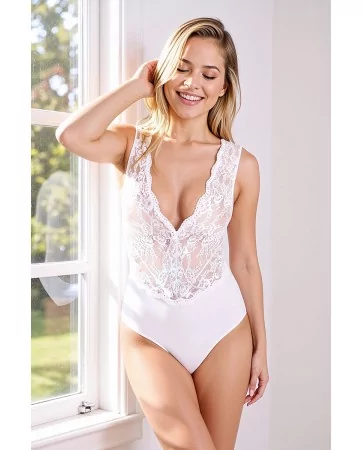 Body blanc Evalie - Passion Body blanc Evalie - Passion