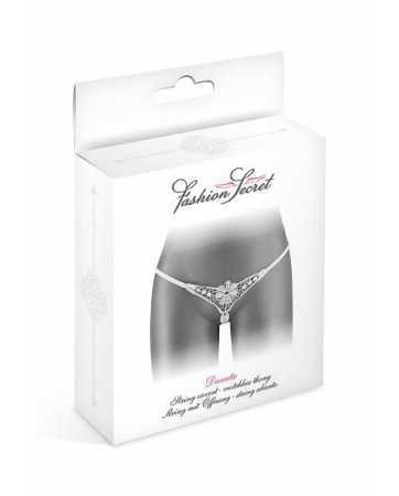 String ouvert Danuta - blanc14144oralove