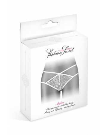 String ouvert Mylene - blanc14147oralove