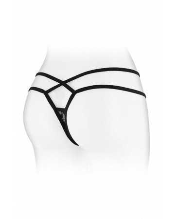 String ouvert Mylene - noir14148oralove