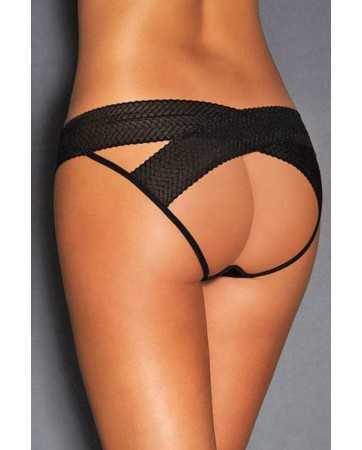 Paris Hollywood bragas negras abiertas16394oralove