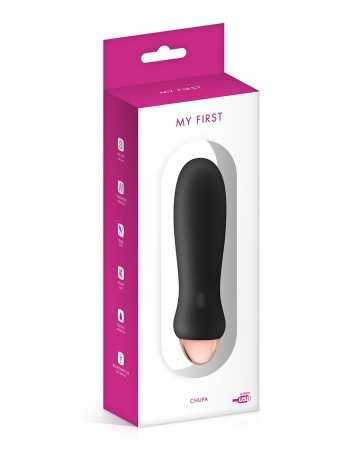 Vibromasseur rechargeable Chupa noir - My First16525oralove
