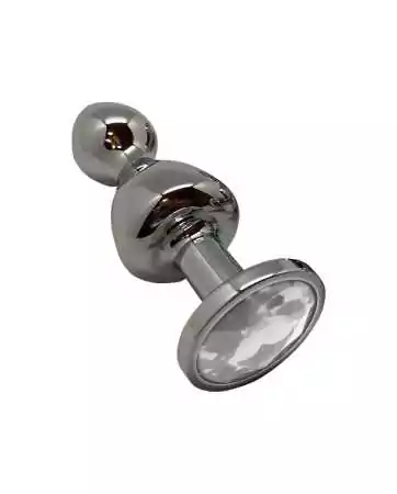 Plug bijou Lollypop transparent M - Wooomy